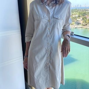 Cream dress